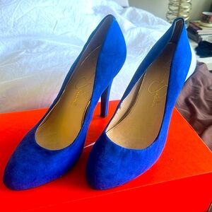 Jessica Simpson Royal Blue Heels